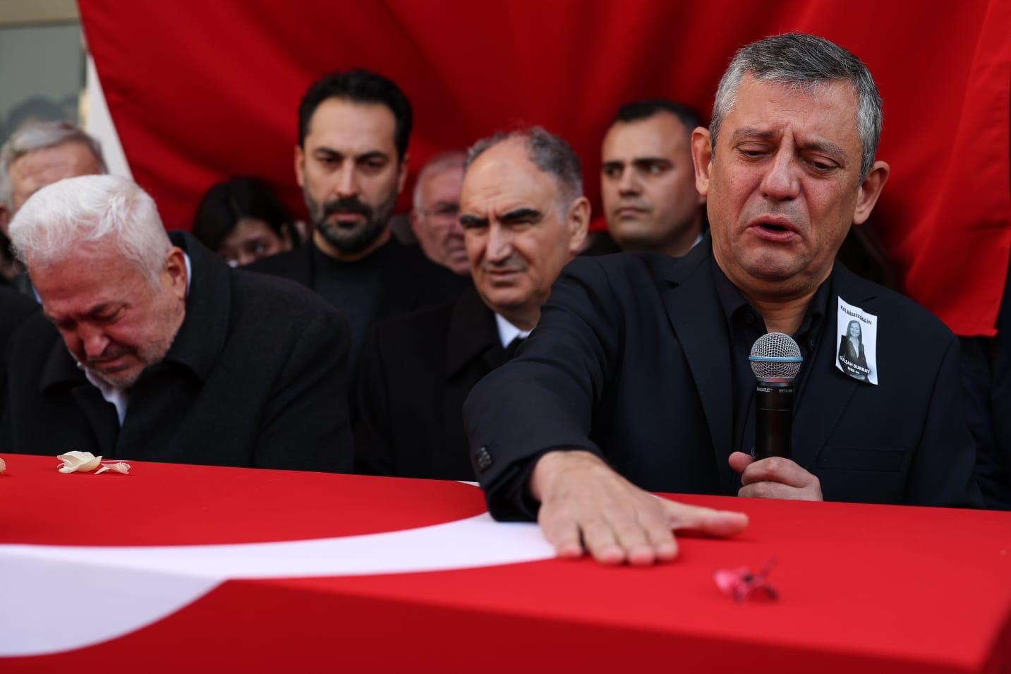 GÜLŞAH DURBAY SON YOLCULUĞUNA UĞURLANDI