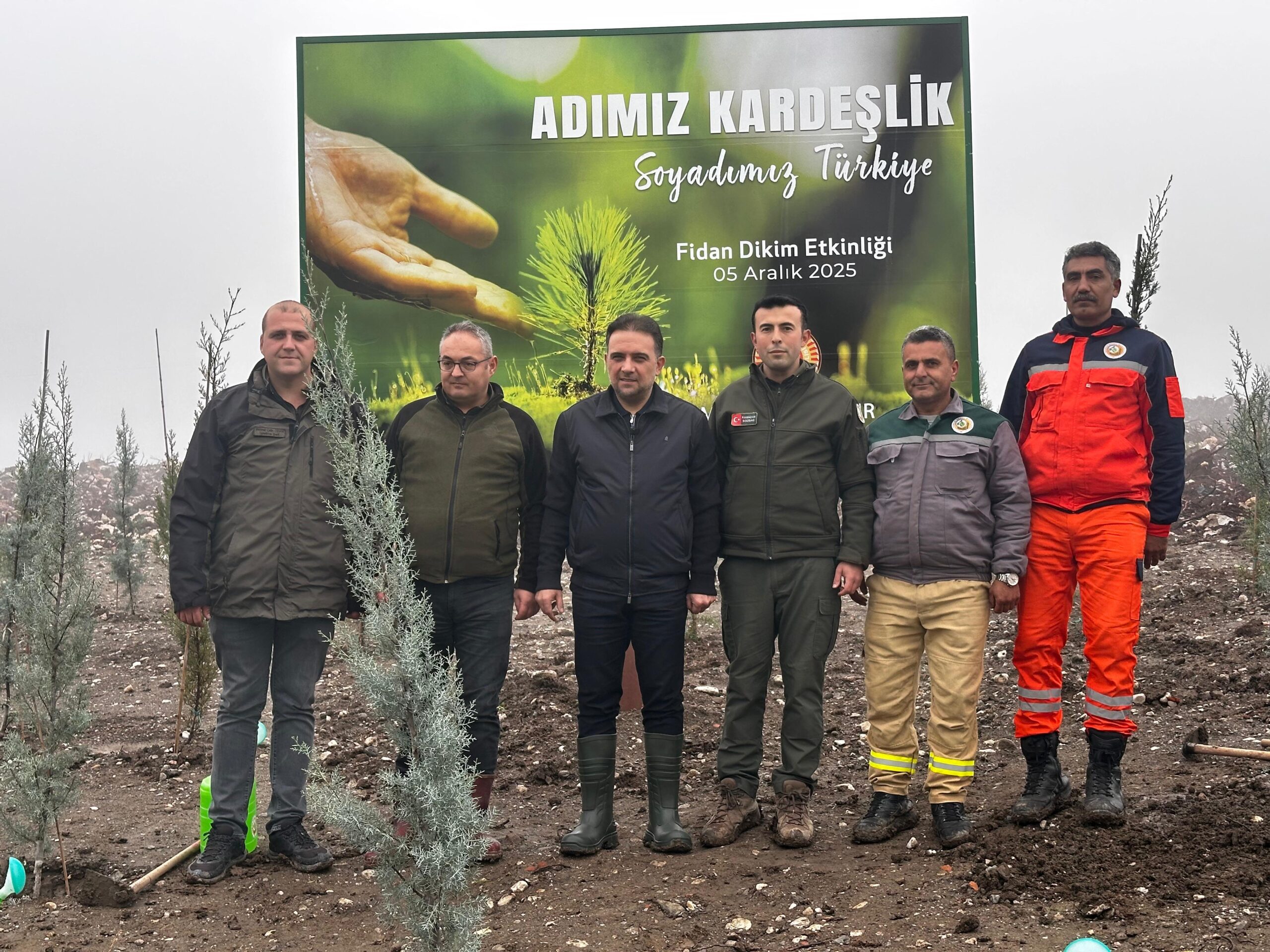 BAYBATUR’dan YANAN ORMAN ALANLARINA 1000 FİDAN